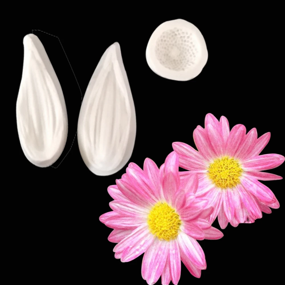 

Small Chrysanthemum Petal Silicone Cake Decorating Molds Cake Gumpaste Molds Cake Decorating Moulds Cake Chocolate Tools M2166