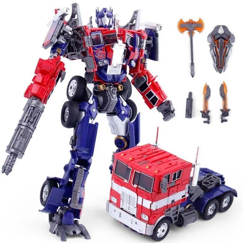 

Toyfootoy WeiJiang W8022 Transformation Movie Anime Character Model Op Commander Deformation Car Abs Plastic Big Size Toy Boy