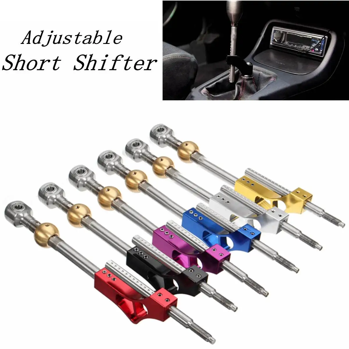 Buy 6 Color Car Extender Pro Circuit Adjustable Short