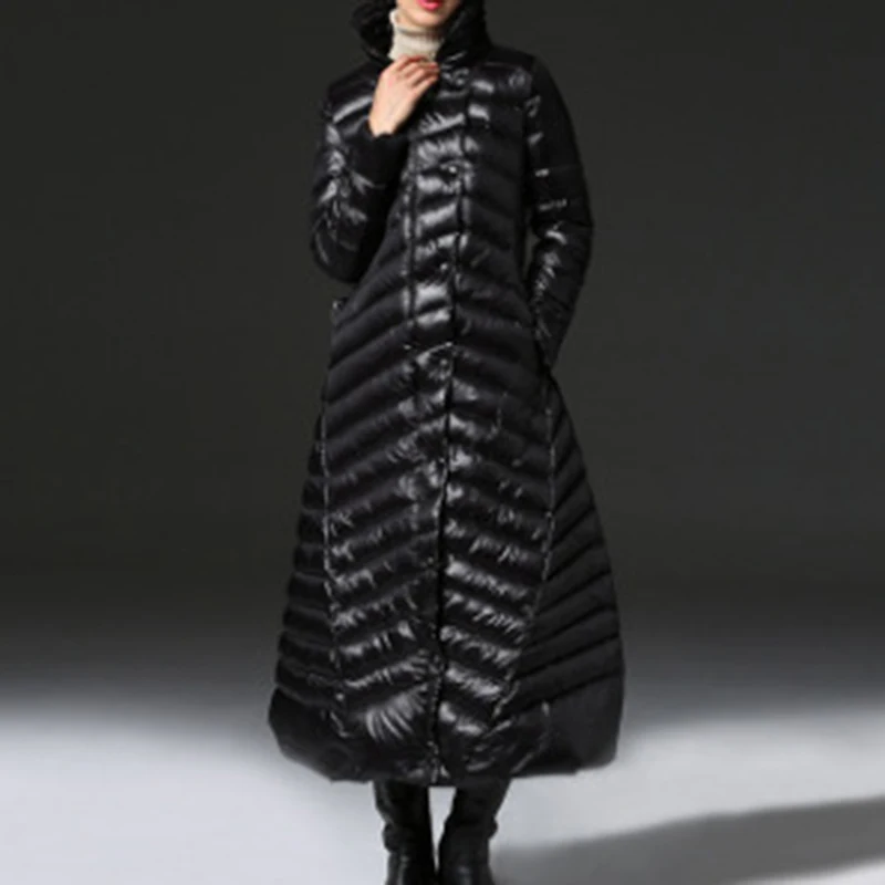 Black Printemps Le094 Unique Bas Lâche Longues Couleur 2019 Longue Noir eam Montant Col Poitrine Chaud Vers Épais Femme Le Manches Vestes fT4wRqwH5