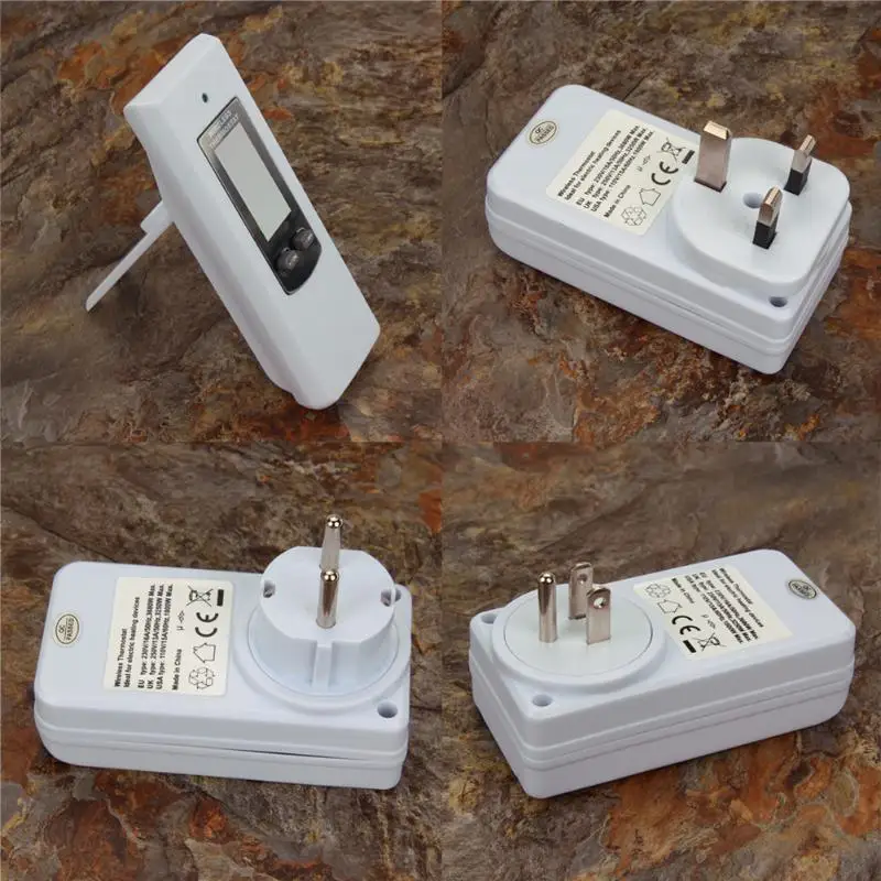 Remote Control Wireless RF Plug In Thermostat Hydroponic KIT Greenhouse 3KW Remote Control Wireless RF Plug In Thermostat Hydroponic KIT Greenhouse 3KW