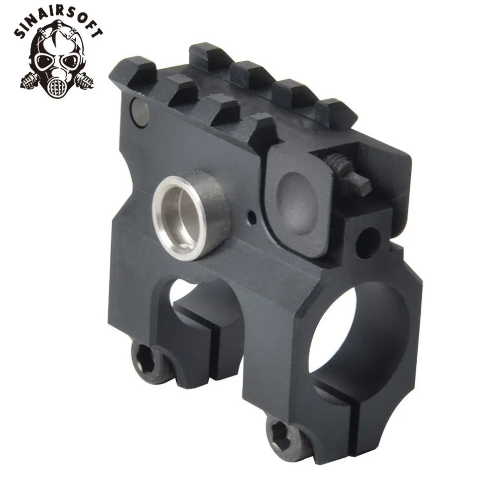 SINAIRSOFT Тактический газовый блок с зажимом складной передний прицел ЧПУ