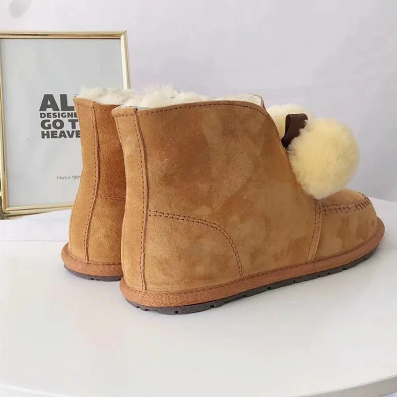 Sn Femmes Bérets Automne En Chaussures Vache Véritable 2018 Pas Pour Caoutchouc gray Style Red Nouveau Cher Printemps Demi pink Peau De chestnut Laine noir Les Cuir Bottes wxwp0n1qr