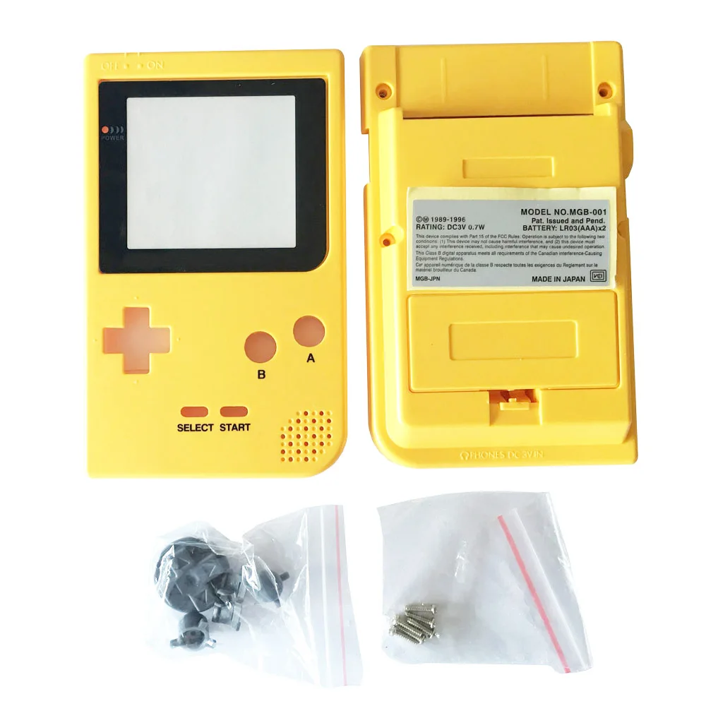 

Full Housing Shell Case Cover Replacement for Nintendo GBP Game Boy Pocket Console