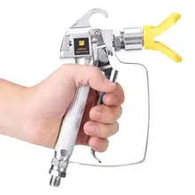 Распылитель краски высокого давления 3600psi Air Less paint Spray Gun с держателем сопла для домашнего украшения инструмент