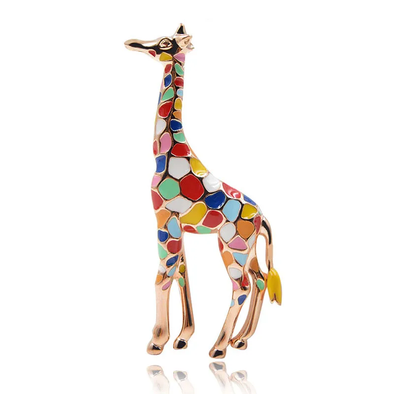 

Giraffe Brooches for Women Cute Animal Brooch Pin Fashion Jewelry Gift For Kids Exquisite Broches