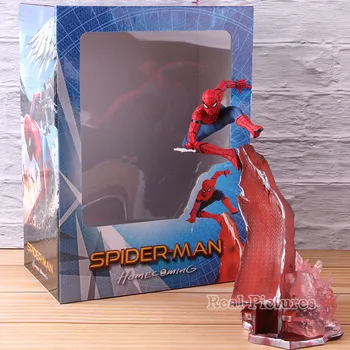 

Spider-Man Homecoming Spiderman 1/10 Scale Statue PVC Marvel Spider Man Figure Collectible Model Toy