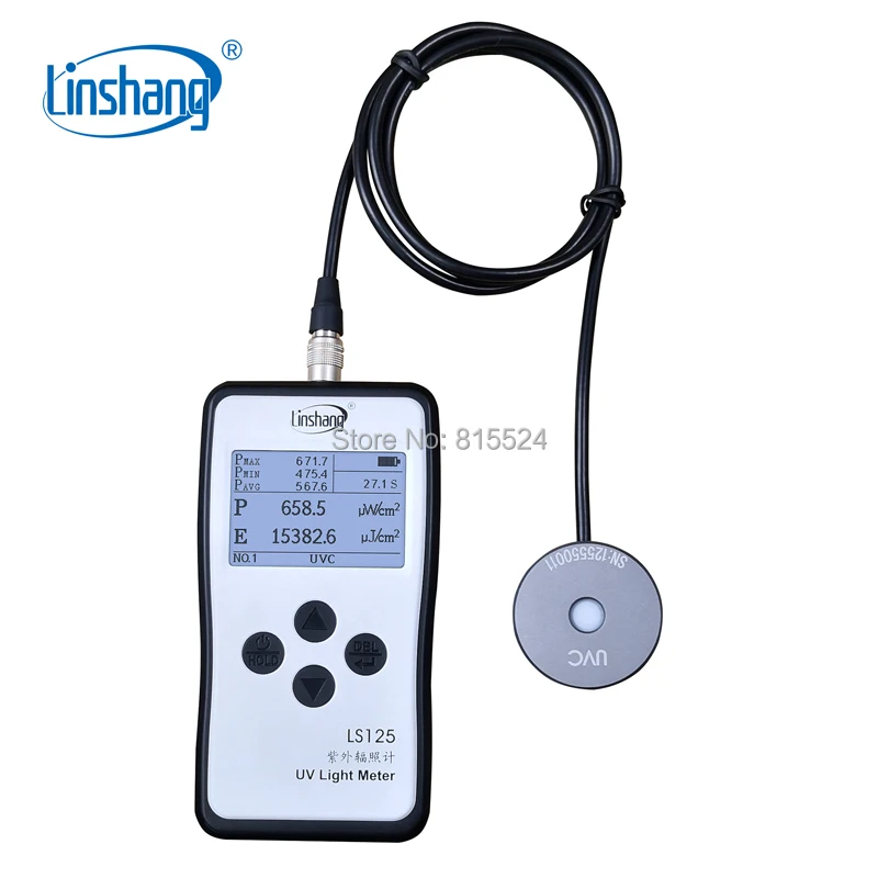 Датчик Linshang UVC для LS125 Ультрафиолетовый измеритель мощности бактерицидная