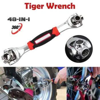 

48 in 1 Socket Tiger Wrench In One Socket Works With Spline Bolts Any Size Stand