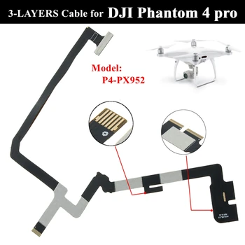 

For DJI Phantom 4 Pro fessional Flexible Gimbal Flat Ribbon Flex Cable 3-LAYERS