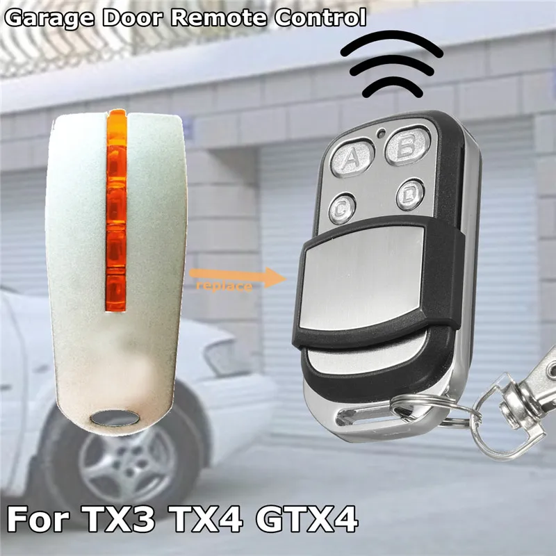 

Portable Garage Door Gate Remote Control Key 433.92Mhz 4B Universal Car Gate Opener Key Fob For Mhouse MyHouse TX4 TX3 GTX4
