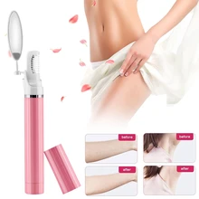Новейшая Женская машина для удаления волос безболезненный Электрический депилятор для личных частей ног подмышек