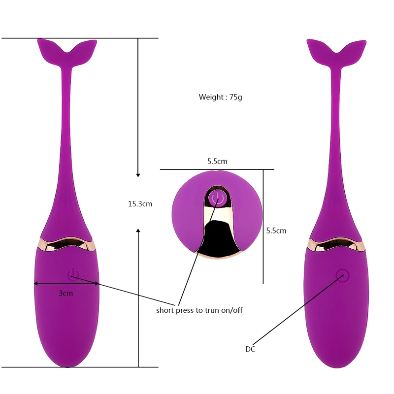 Vibrating Egg Remote Control Vibrators Sex Toys for Women Exercise Vaginal Kegel Ball G-spot Massage USB Rechargeable
