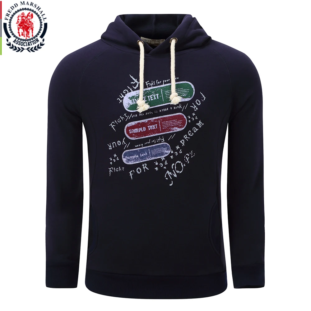Fredd Marshall 2018 Hoodies Men Long Sleeve Hooded