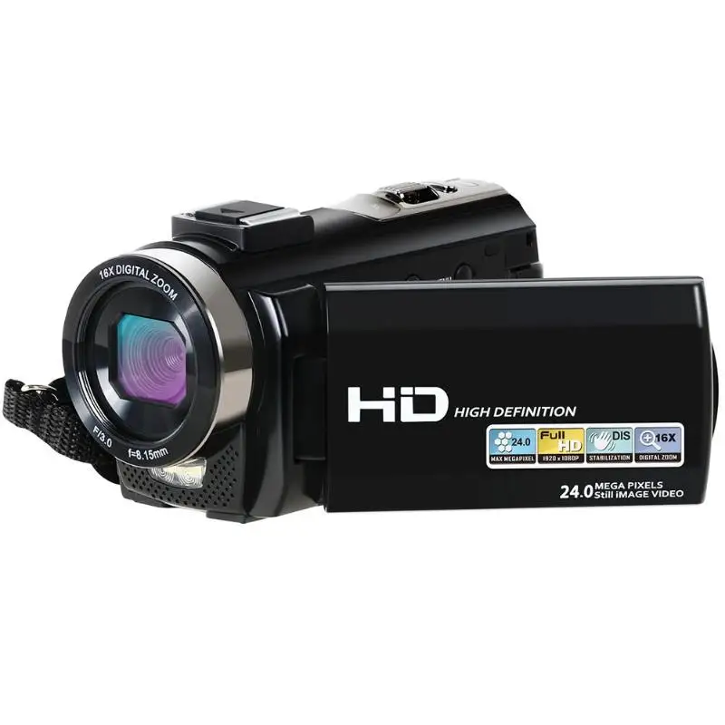 

DV24 4K FHD 1080P 5MP Digital Camera 16X Digital Zoom WiFi Flash Lamp DV