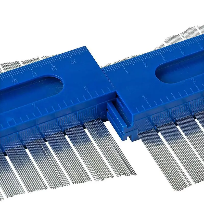 Multifunctional Contour Gauge Duplicator Profile Gauge Slimline Design Fast Tracing of Complex Contours Multifunctional Contour Gauge Duplicator Profile Gauge Slimline Design Fast Tracing of Complex Contours