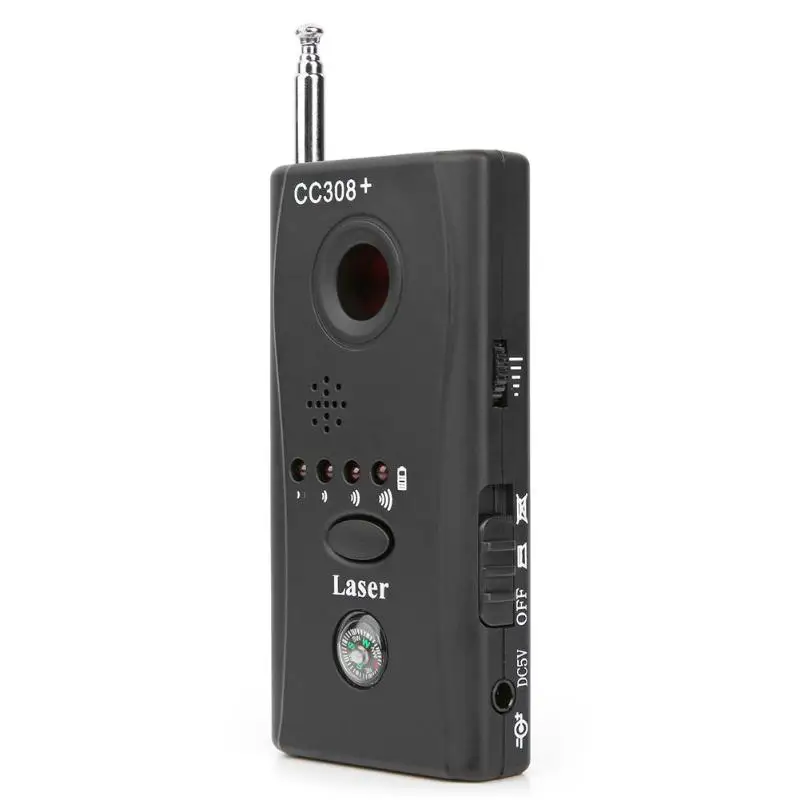 CC308+ беспроводной сигнальный детектор ошибок, камера с защитой от пинхола, защита конфиденциальности, gps-трекер