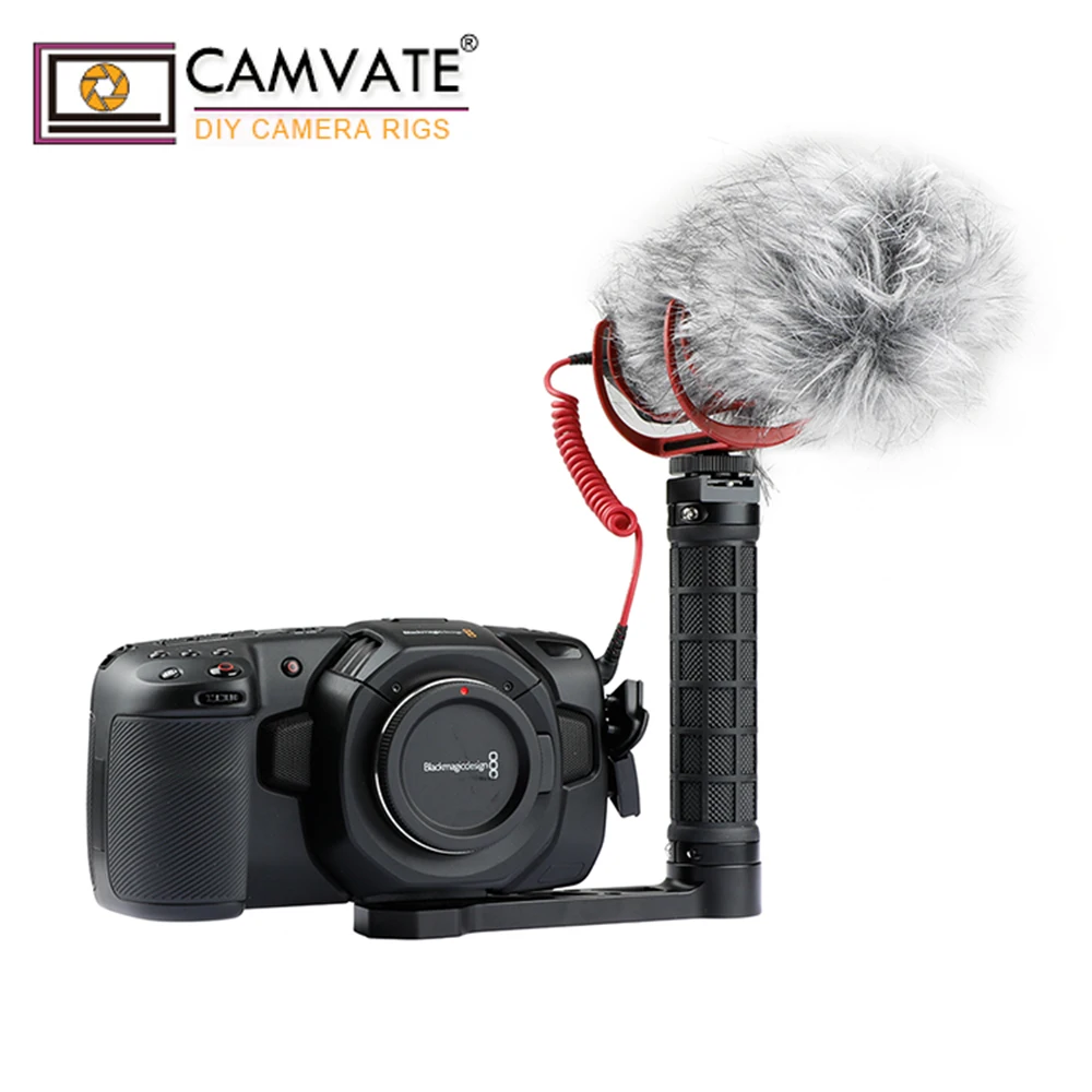 Универсальная резиновая ручка CAMVATE типа L с башмаком для RoninS/серии Zhiyun Crane ручной
