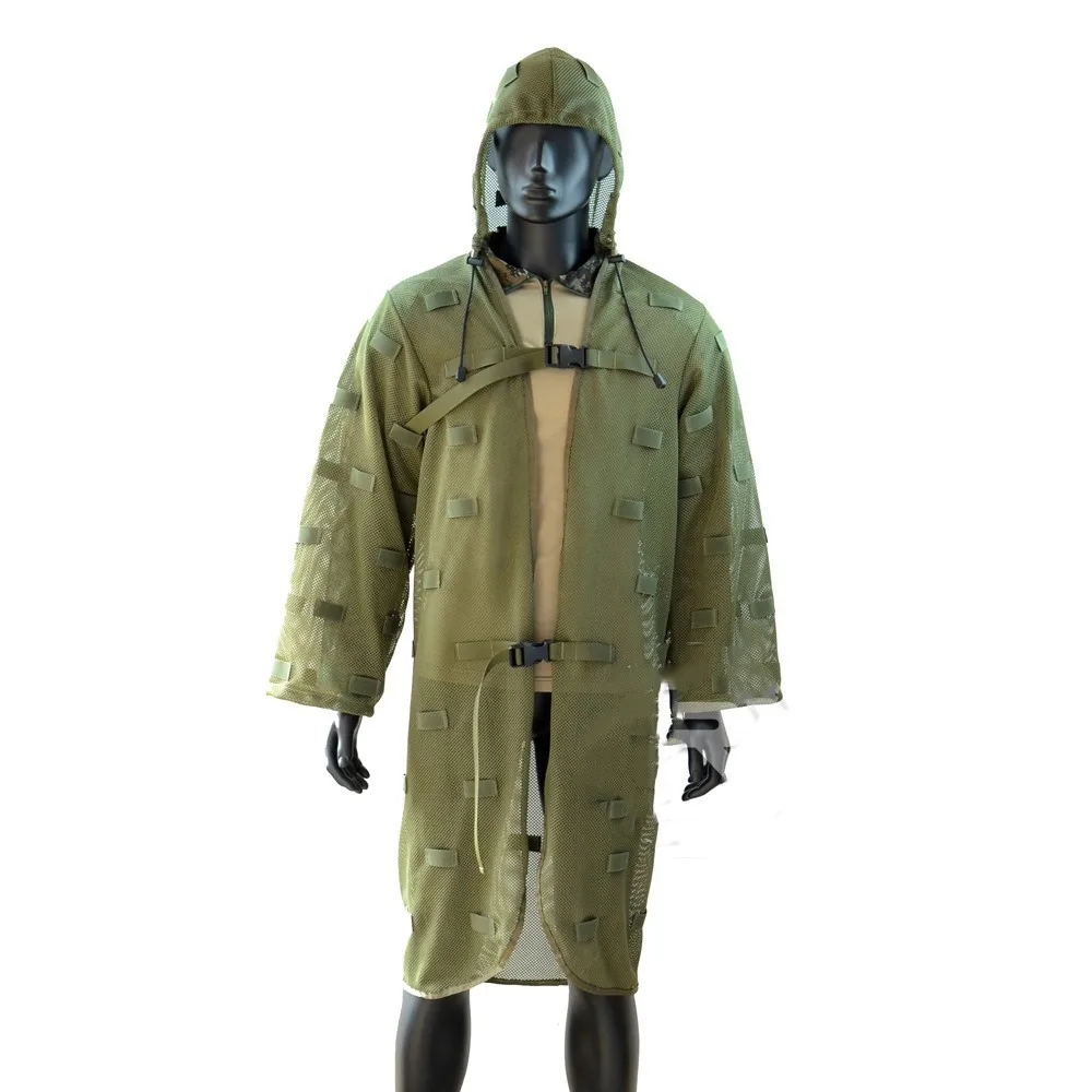 Тактическая тренировочная Скрытая снайперская одежда Ghillie костюм для охоты на