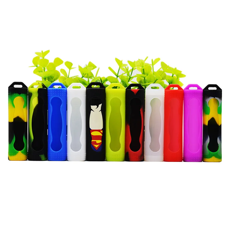 

5pcs 18650 Battery Protective Silicone Cover Rubber Sleeve Protection Case 20mm Skin Holder Pack E Cigarette Accessory