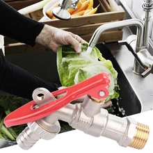 1/2 дюймов резьба водопроводный запираемый кран для дома открытый садовый инструмент латунь