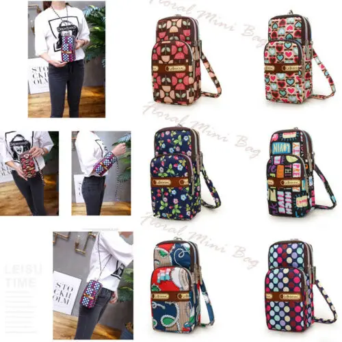 

Cross-body Mobile Phone Shoulder Bag Pouch Case Belt Handbag Purse Wallet Storage Bags