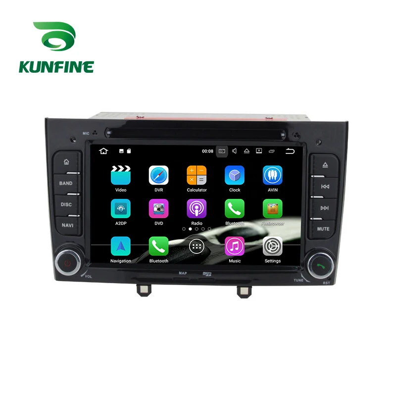 Android 9 0 Core PX6 A72 Ram 4G Rom 64G Автомобильный DVD GPS мультимедийный плеер стерео для Peugeot 308