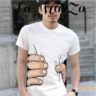 Funny Men T Shirt Casual Short Sleeve Print Mens T-shirt Fashion Cool T Shirt for Men Plus Size