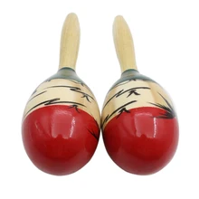 1 пара образования Деревянные maracas Песок Молот перкуссия инструмент день рождения KTV бар поставки детский подарок игрушка-L