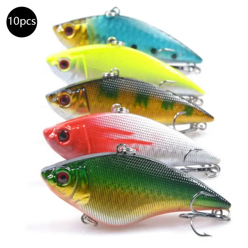 Lure Fishing Bait VIB 7CM 16G Vibration Swimming Full Swimming Layer Lure Black Fish Mandarin Fish Catfish Sea Bass Lure Bait