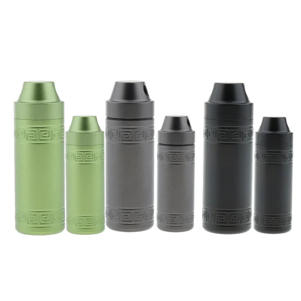 Waterproof Pill Box Medicine Bottle Drug Holder Sealed Airtight