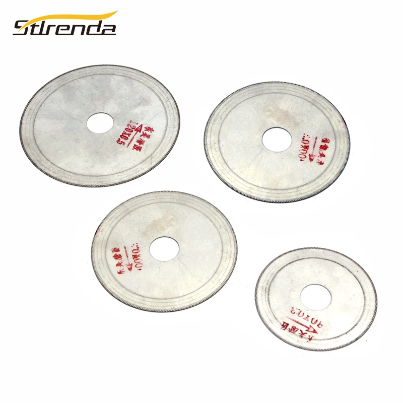 STLRENDA Diamond Saw Blades Lapidary Cutting Disc Diameter 80/100/110/120mm Inner Hole 20mm Abrasive for Sharpener Tools        