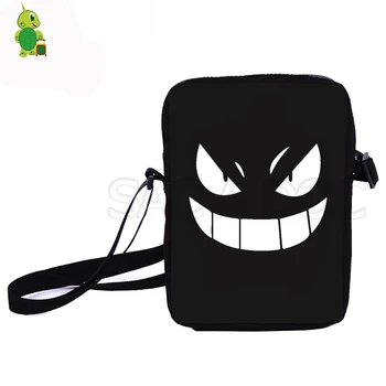 

pokemon gengar Mini Mini Shoulder Bag Women Men Crossbody Messenger Bags Phone Money Storage Handbag Small Travel Bags