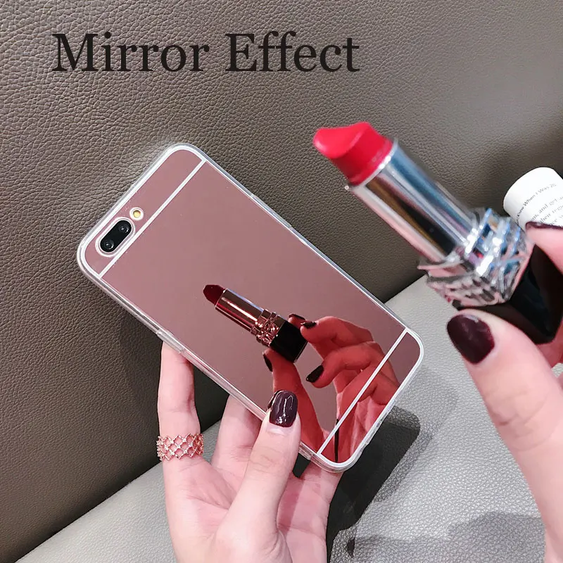 

Soft Cell Phone Case for Huawei P30 P20 Mate20 Pro Lite Nova4 Y9 2019 P smart plus Honor 8A 8C 10 Play mirror Ultra thin Cover