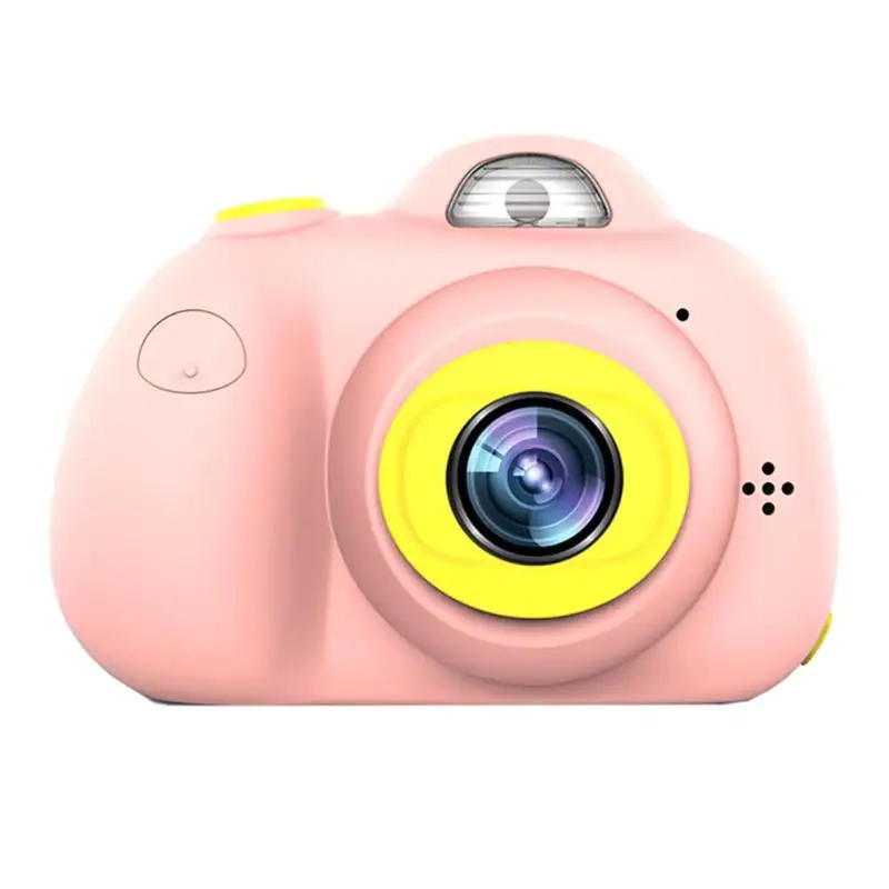 

Kids Camera Toys 2 Inch Digital Mini Camera Toy Multifunction Cartoon Cute Photography Toys for Children Christmas Birthday Gi
