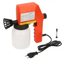 600 мл пневматический распылитель пистолет ручной воздуха пистолет Электрический распылитель краски 220 V Краски пистолет картина "Дом" инструмент ЕС Plug