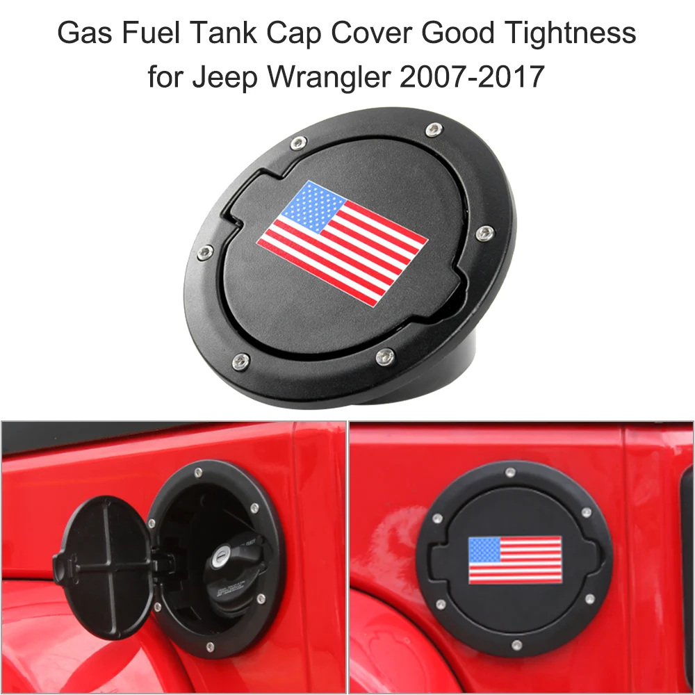 

Gas Fuel Tank Cap Cover Good Tightness for Jeep Wrangler 2007-2017