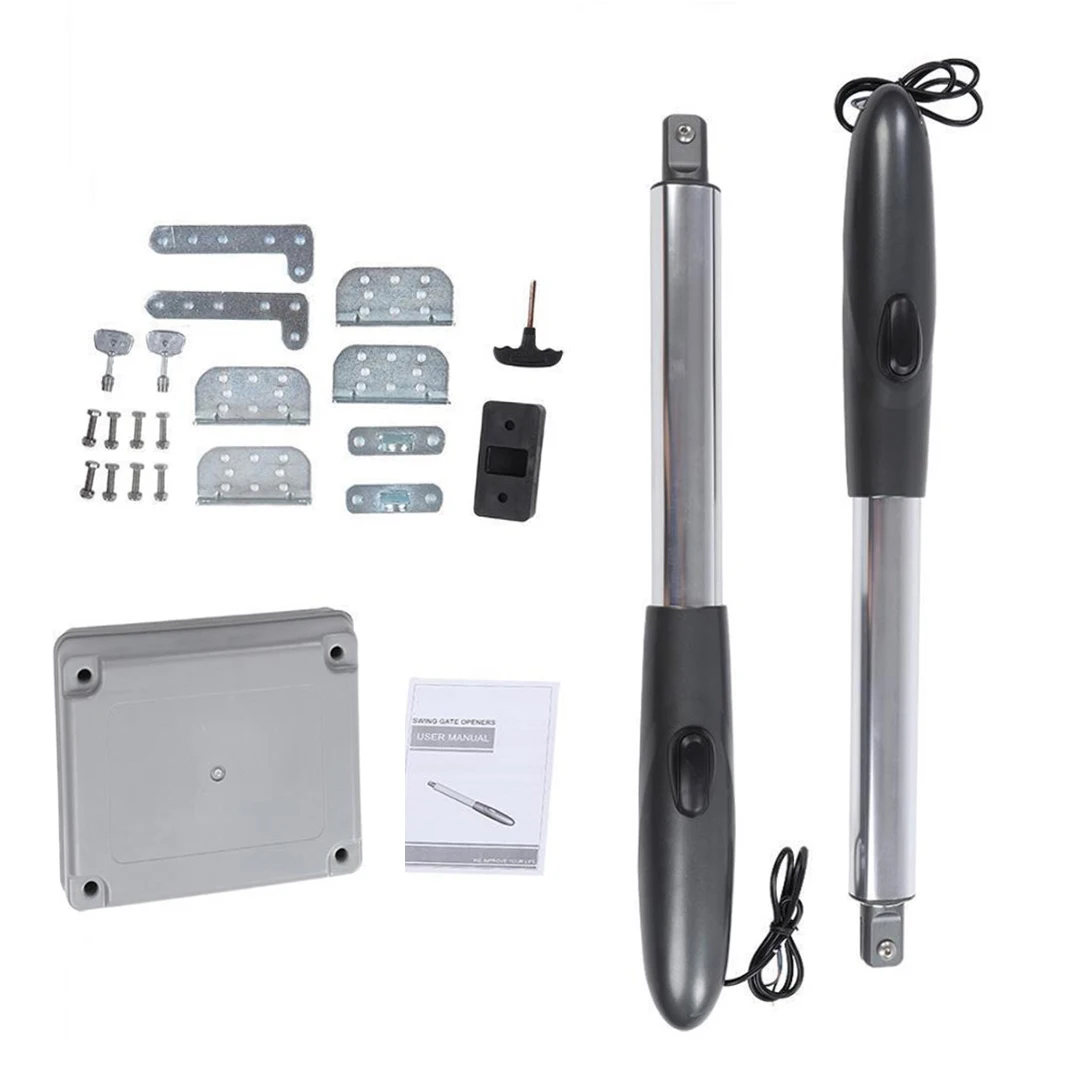 

1Set Mayitr Automatic Dual Arm Swing Gate Opener Electric Fence Gate Operator Door Hardware Automatic Door Operators