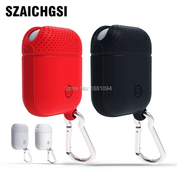 

wholesale 200pcs/lot Soft Silicone Shock Proof Protective Cover Case For Apple for AirPods funda protector Earphones case