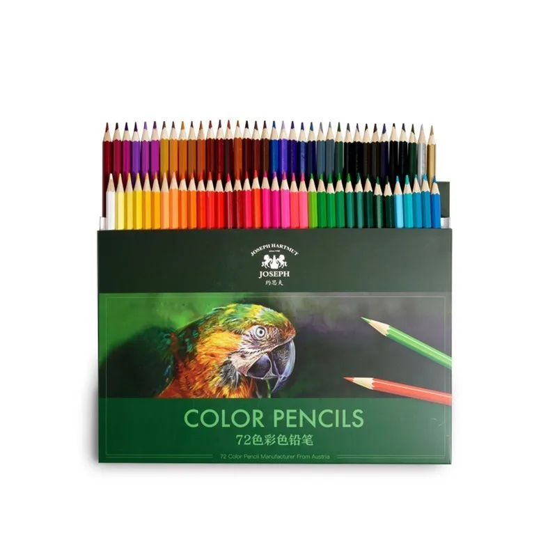 CHENYU 72 Colors Wood Oil Colored Pencils Set Artist Painting For