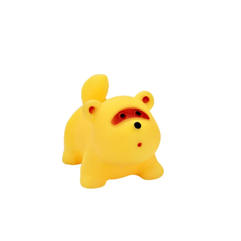 Pvc Toys Children Opera Water Small Animal Toys Baby Knead Call Take A Shower Toys