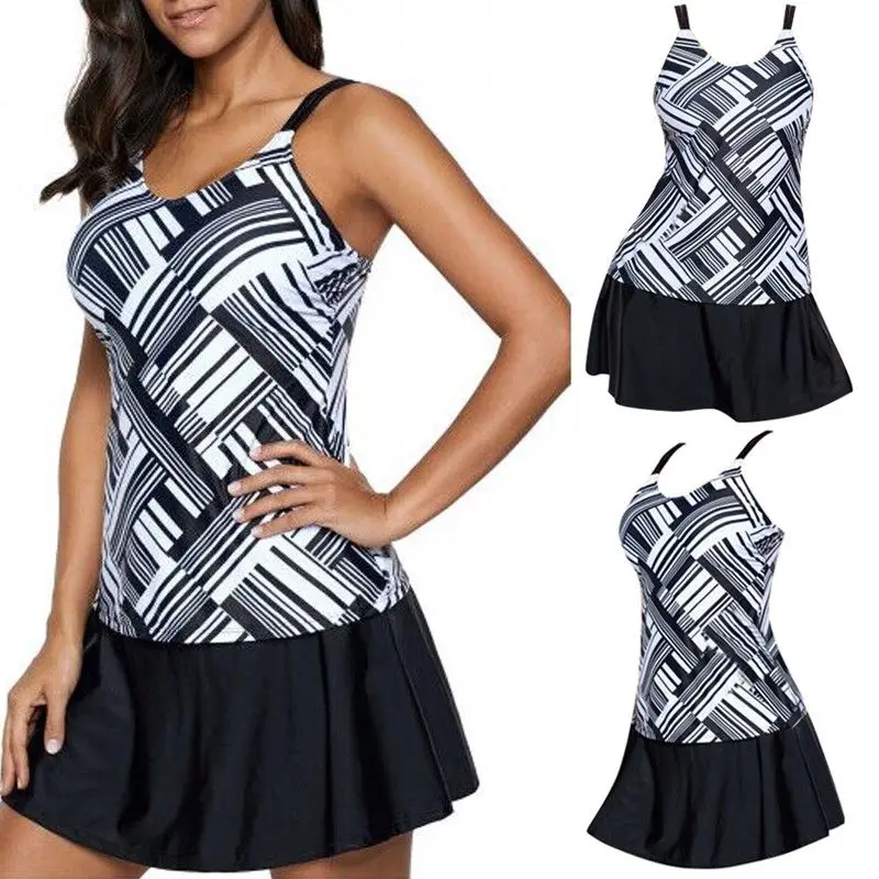 Plus size M 4XL Plump Women Pregnant Mother Swimming Tummy Control