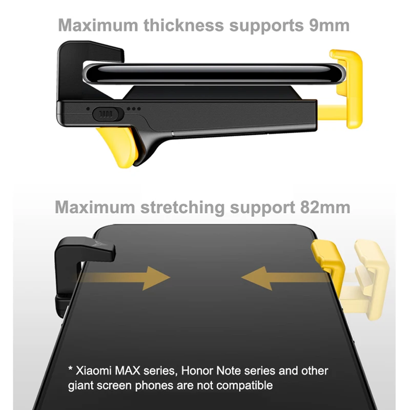 Flydigi Phone Super Game Controller for PUBG Mobile Gamepad Trigger Shooter Joystick for iPhone Android Compatible with WASP