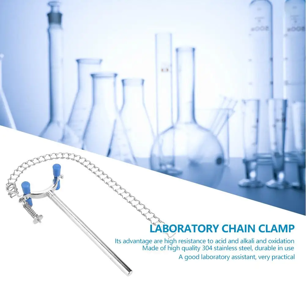 Laboratory Beaker Chain Clamp Clip Beaker Container Fixator Chemical