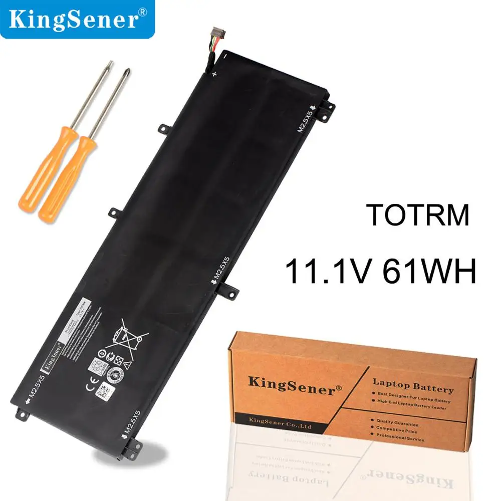 

KingSener New T0TRM Laptop Battery for For Dell XPS 15 9530 Precision M3800 TOTRM 245RR H76MV 7D1WJ 61WH Free 2 Years Warranty