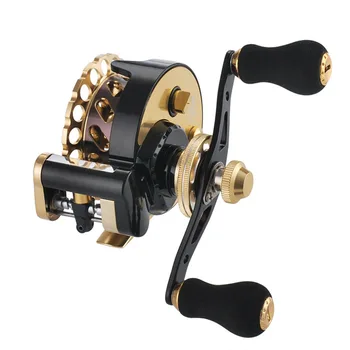 

New Ice Fishing Raft Wheel 2.6:1 Metal Sea Fishing Wheel 10+1BB Left Right Hand Fishing Reel Fishing Gear Tackle Accessories