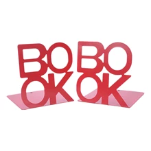 PPYY алфавит формы металлические железные книгодержатели поддержка держатель стол подставки для книг