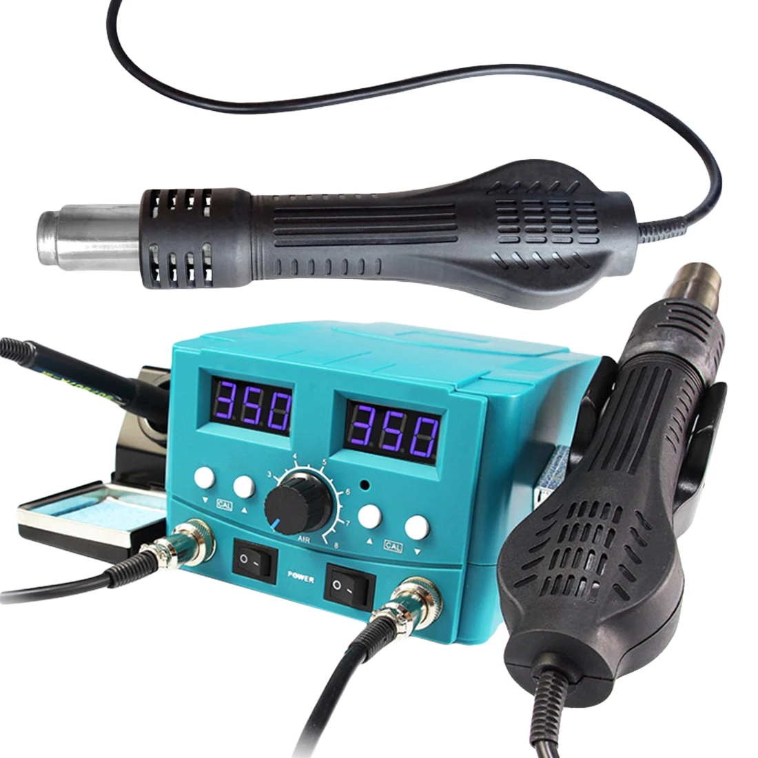 

2018 Air Gun Desoldering Soldering Heat Gun Handle For 858D 8586 8858 852 878 952 853 Rework Solder Repair Station