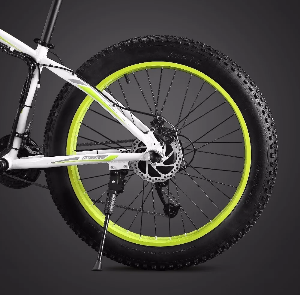 26 дюймов электровелосипед 48v500w Fat E bike Snow 4 0 пробует внедорожный Электрический
