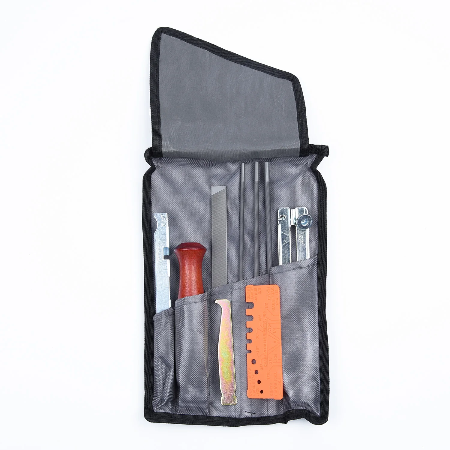 

10pcs Chainsaw Chain Sharpening Kit Tool Guide Bar File Sharpener Convenient